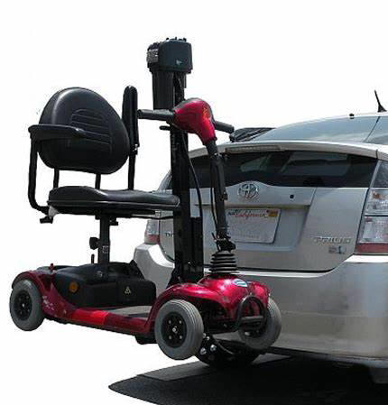 scooter lift carrier outside trailer hitch class 3 c